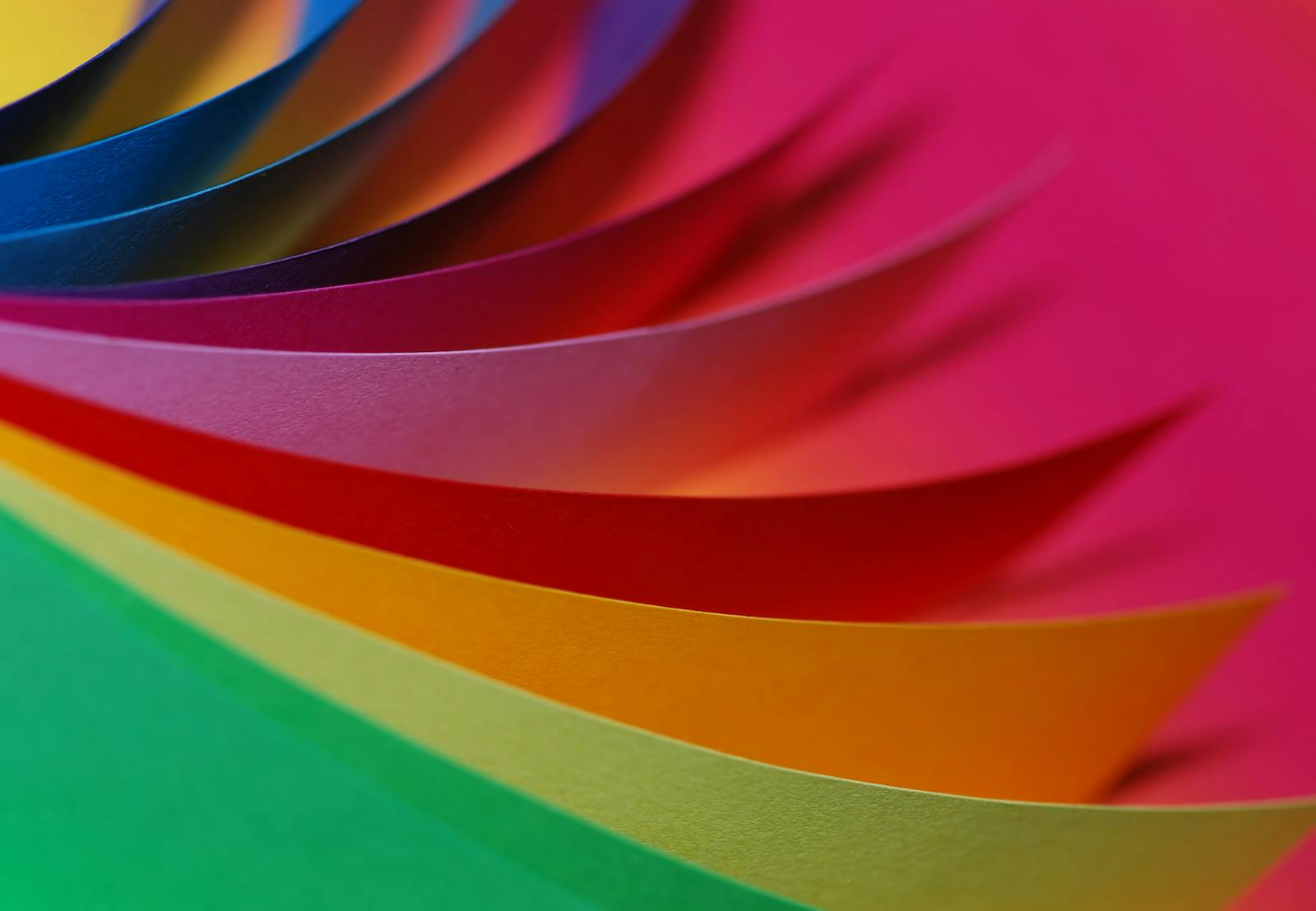 Close Up Photography of Different Type of Colors of Paper